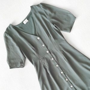 Wilfred New Button Front Dress